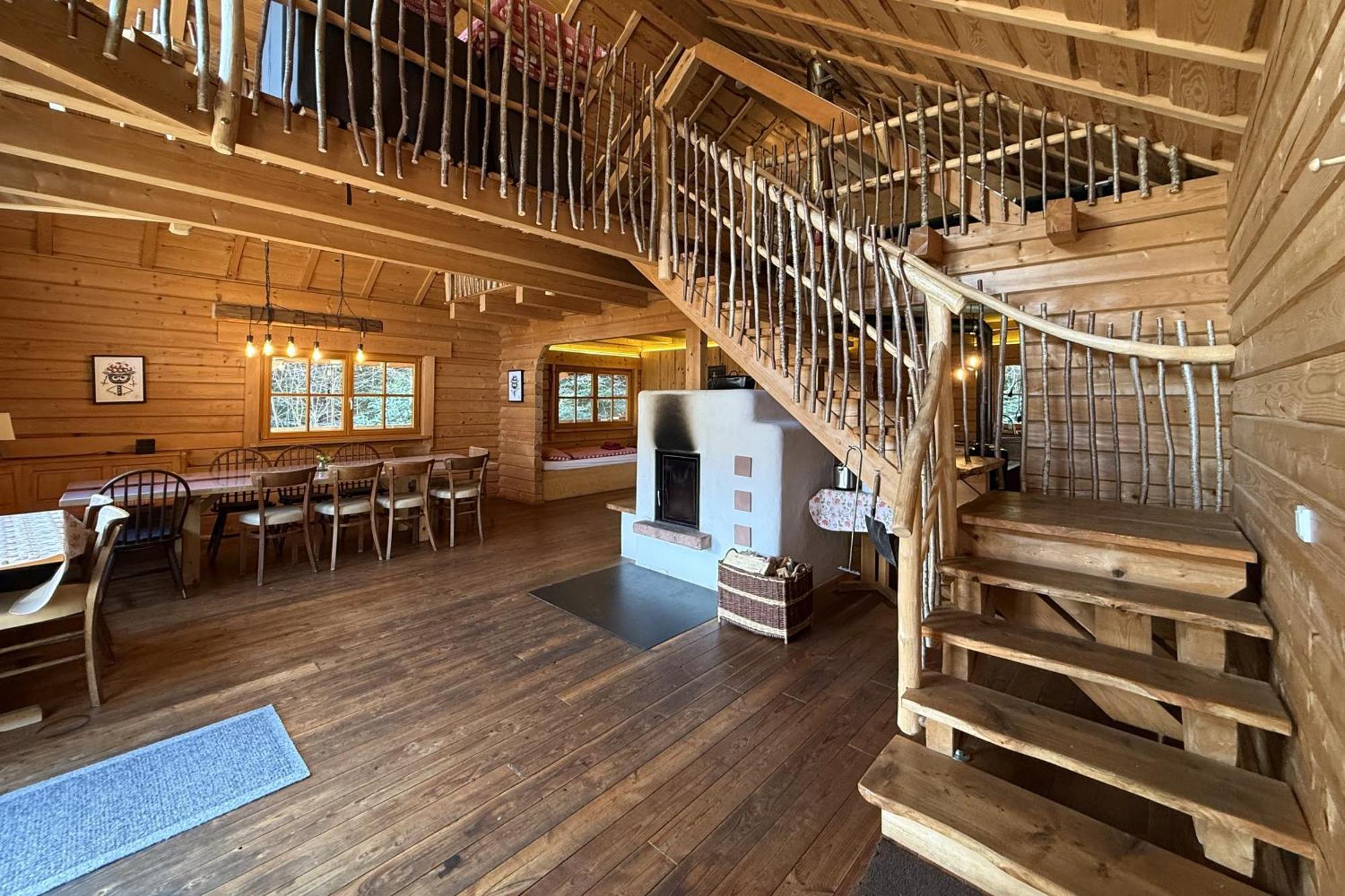 Schwarzwald Blockhaus - Sauna - Kamin - Mit Bettwaesche Und Handtuecher 스첸켄젤 외부 사진